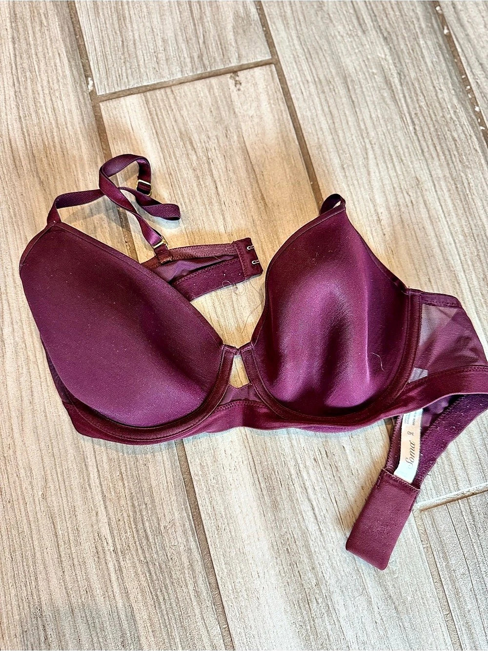 Soma Purple Underwire Bra